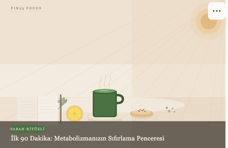 Sağlıklı Sabah Rutini: Metabolizmayı Hızlandıran 5 Alışkanlık | Pin25 Foods